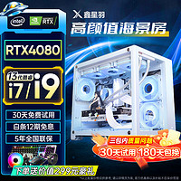 亚安科 海景房13代酷睿i9/RTX4060TI独显办公游戏家用设计师组装吃鸡台式机电脑主机水冷整机全套