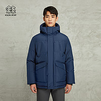 KOLON SPORT 可隆羽绒服男款户外戈尔防水大鹅绒防风保暖羽绒夹克