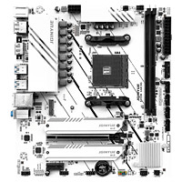 JINGYUE 精粤 B550M GAMING主板AMD AM4游戏电脑台式机兼容4000/5000处理器