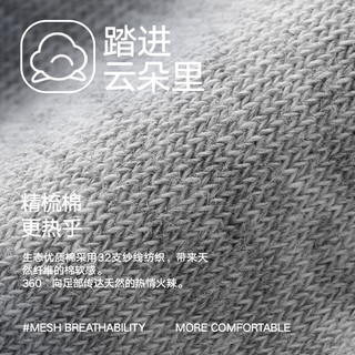 HLA海澜之家男春夏休闲运动袜子6双装棉5A抑菌短袜HBAWZM1ADG1083 深灰/深灰/黑/黑/灰蓝/灰蓝9754 均码
