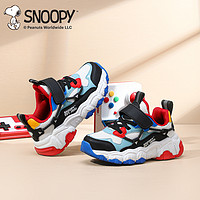 88VIP：SNOOPY 史努比 童鞋男童运动鞋网面中大童跑步鞋儿童休闲鞋潮