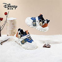 Disney 迪士尼 童鞋运动鞋男童冬季二棉鞋加绒保暖宝宝鞋子幼儿园中小童鞋