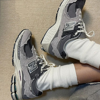 NEW BALANCE男鞋女鞋23冬季 2002R系列复古潮流休闲运动鞋云雨灰 M2002RDA-D/云雨灰 42