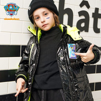 汪汪队立大功 汪汪队儿童羽绒服冬季白鸭绒羽绒男女童保暖连帽外套