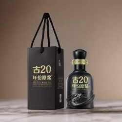 古井贡酒年份原浆古20浓香型白酒1瓶品鉴装52度100ml