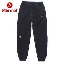 Marmot 土拨鼠 户外棉质内里拉毛束脚裤卫裤