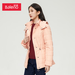 秋冬棉服女连帽加厚中长款可脱卸帽88037971