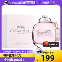 COACH 蔻驰 法国COACH/蔻驰同名女士雾隐玫瑰淡香水30ml持久花香调