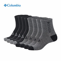 哥伦比亚 户外男女4双装中筒袜子RCS632