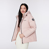 波司登 女士短款时尚休闲简约舒适保暖连帽秋冬羽绒服