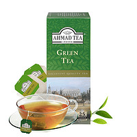 88VIP：AHMAD 亚曼 英国AHMAD TEA/亚曼进口茶叶春夏季饮品袋泡绿茶2g×25包下午茶