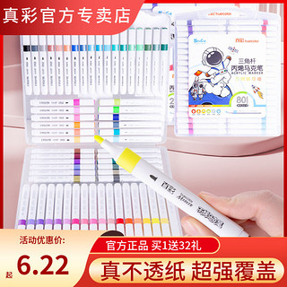 truecolor 真彩 丙烯马克笔 12色