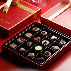 Dorabella 朵娜贝拉 比利时进口巧克力礼盒送男女友情人节新年礼物零食喜糖 210g