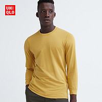 抖音超值购：UNIQLO 优衣库 男装 HEATTECH棉圆领T恤保暖衣秋衣内衣 461008