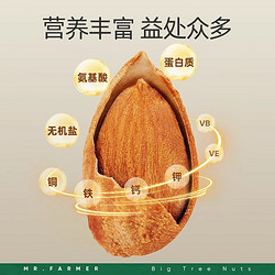 xinnongge 新农哥 笑口巴旦木450g罐装奶油味带壳扁桃仁坚果零食官方旗舰店