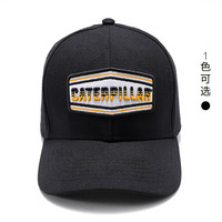 卡特彼勒 CAT100%棉秋男女同款鸭舌帽时尚百搭基础款帽子