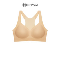 NEIWAI内外·云朵|软支撑无尺码4.0固定杯文胸内衣女无钢圈无痕胸罩礼盒 工字背-桃粉肤 均码