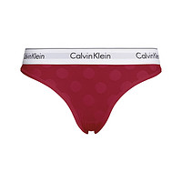 卡尔文·克莱恩 Calvin Klein CK女士三角棉质内裤 000QF5850E XAT红色 L