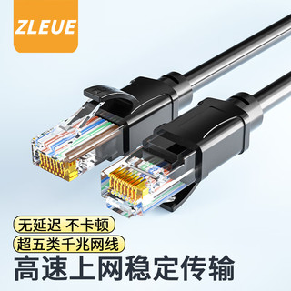  值计ZLEUE 高速千兆 超五类网线  1米