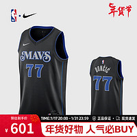 NIKE独行侠卢卡东契奇CE Drifit23-24赛季SW背心球衣男篮球服运动背心 黑色 M