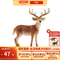 Schleich 思乐 仿真动物模型 白尾鹿