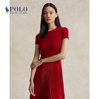 RALPH LAUREN 拉尔夫·劳伦 女士中长款连衣裙 RL25253 红色 S