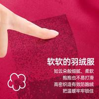 ASK junior 男童羽绒服2023冬加厚保暖连帽羽绒外套