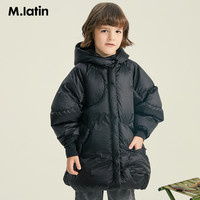 M.Latin 马拉丁 童装女大童中长羽绒服2022冬装羽绒衣