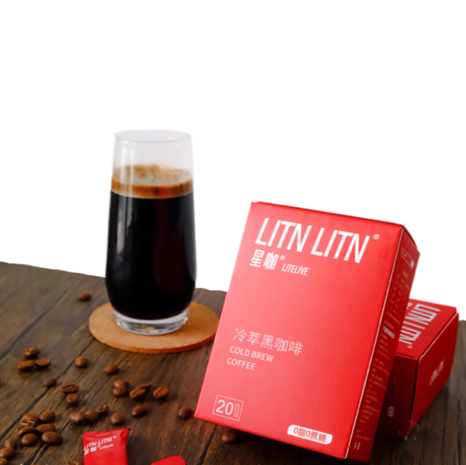 LITN LITN 美式速溶冷萃黑咖啡 【2盒】40支