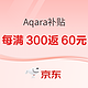 好价汇总、补贴购：京东 Aqara智能家居年货节补贴购持续进行中