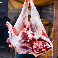 桂云山 羊肉 羊腿肉(切块) 净重5斤