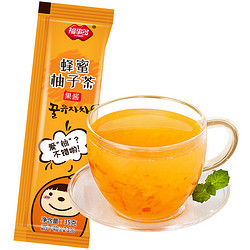 FUSIDO 福事多 蜂蜜柚子茶35g1条装便携条装冲饮料泡水喝的水果茶凑单