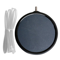 TG 淘歌 鱼缸气泡石盘气盘石增氧泵气石盘鱼缸打氧气石带增氧管 大（直径21.5CM）