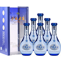 Desert Castle 沙城 蓝瓶1号浓香型白酒纯粮酿造 42度 500mL 6瓶