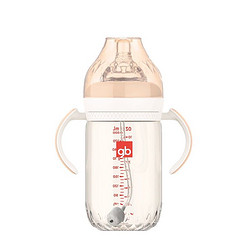 gb 好孩子 鉑金系列 B80488 PPSU奶瓶 300ml 藕粉 6月+