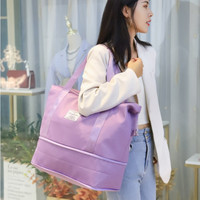 伟西德旅行袋女大容量可折叠短途手提包轻便运动收纳行李袋子旅游