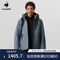 乐卡克（Le coq sportif）法国公鸡男款2023骑行系列秋冬羽绒服棉衣CE-5811234 岩石灰/SMW 2XL