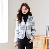 on&on 安乃安 女士休闲格子加厚外套 AN23D173890