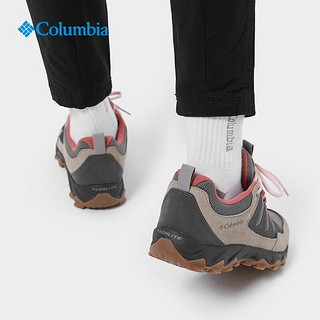 Columbia哥伦比亚户外女子抓地耐磨轻盈缓震透气休闲运动鞋BL7084 033(灰色/卡其色) 38(24cm)