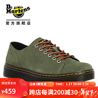 Dr.Martens 马丁（DR.MARTENS）Dante  休闲时尚复古英伦风舒适女款马丁单鞋 卡其绿色 37