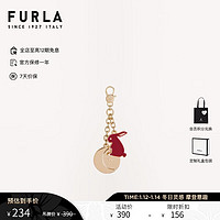 芙拉（FURLA）FURLA芙拉HASHTAG兔子造型女士时尚金属吊坠 烈焰红