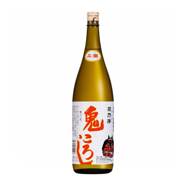 88VIP：归素 菊乃胜鬼运上选清酒日本日式清酒1.8L淡丽辛口本酿造