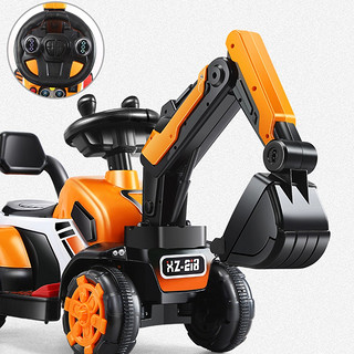 挖掘机玩具车儿童可坐人男孩电动遥控挖挖机超大号挖土勾机工程车