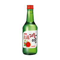 真露 韩国原装进口真露果味烧酒 360ML*4瓶装