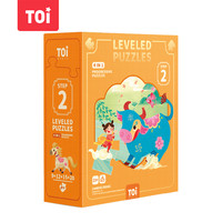 TOI进阶国潮拼图玩具幼儿早教大块纸质拼图 2阶十二生肖 2阶十二生肖（适合2-2.5+宝宝）