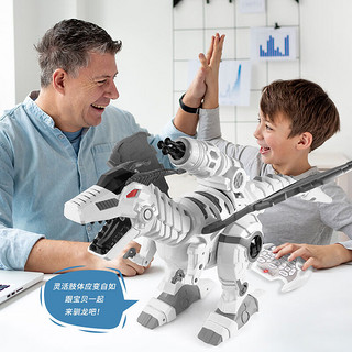 糖米电动遥控智能机械恐龙机器人早教故事学习机儿童玩具男女孩春节新年