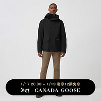 CANADA GOOSE 12期免息：加拿大鹅（Canada Goose）Lockeport 男士风衣夹克轻薄户外夹克外套 2429M 61 黑色 S