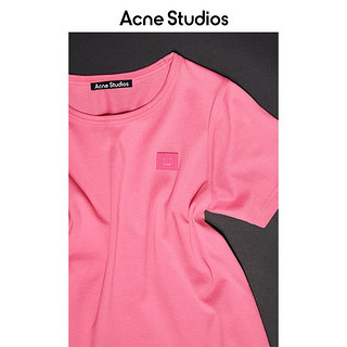 Acne Studios 童装秋冬新品男童女童圆领T恤DL0034 亮粉色 3-4