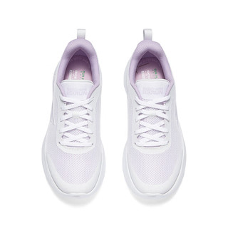  SKECHERS/斯凯奇 轻质缓震 女士跑鞋  白色/薰衣草色/WLV 39