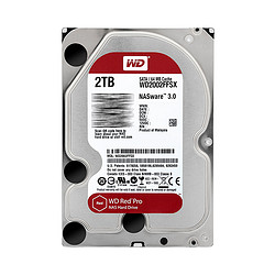 Western Digital 西部数据 WD/西部数据NAS红盘Pro 2T4T8T16T22T企业HDD储存NAS硬盘